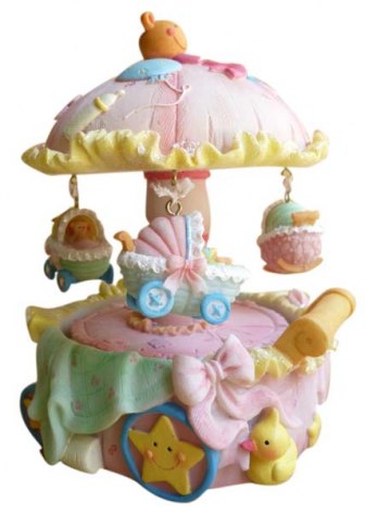 GIOSTRA BIMBA ROSA - h=160 mm