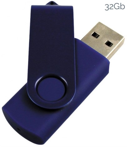 USB SWIVAL BLU