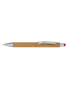 BAMBOO PEN WITH RED TOUCH