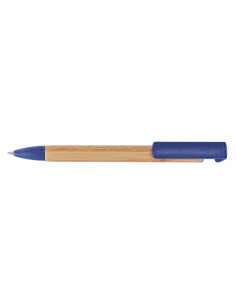 BALL PEN BAMBOO PARTS IN BLUE