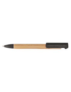 BALL PEN BAMBOO PARTS IN BLACK