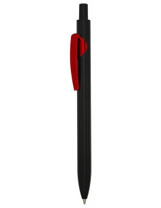 PEN IN SATIN BLACK AND RED...