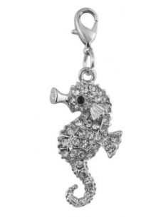 CHARM - SEAHORSE WITH STRASS