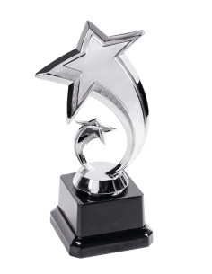 TROPHY TWO STARS H160 MM