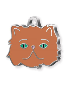 MEDAILLE CHAT PERSIANO MARRON