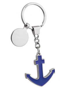 KEYCHAIN BLUE ANCHOR - WITH...