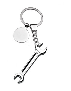 KEYCHAIN  WRENCH WITH TOKEN