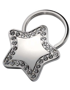 KEYCHAIN STAR WITH CRYSTALS