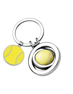 KEYCHAIN - TENNIS-WITH COIN