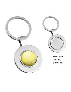 KEY CHAIN TENNIS WITH HOLLOW