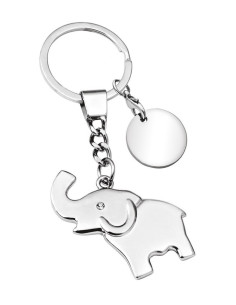 KEY CHAIN ELEPHANT WITH TOKEN