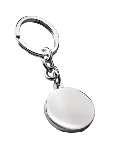 KEYRING ROUND PLATE - d30 mm