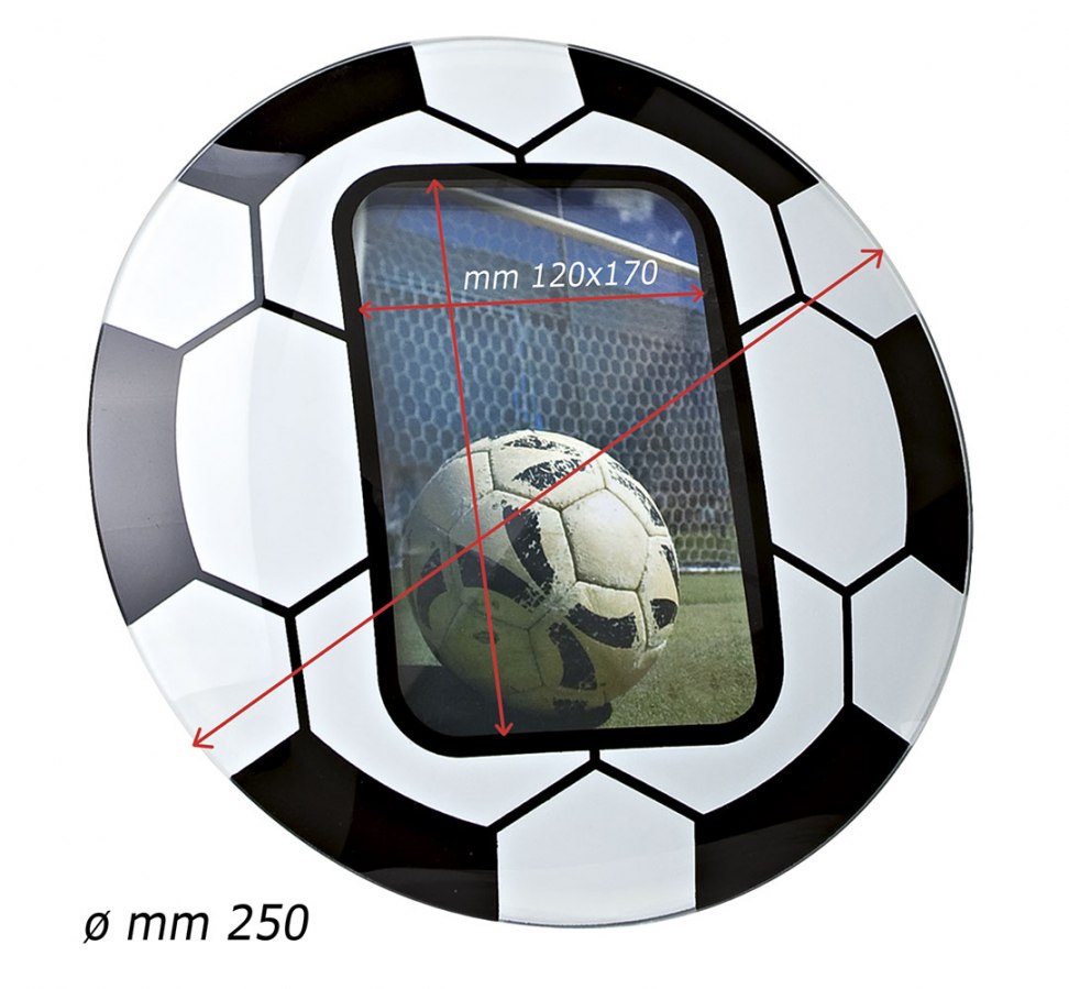 PORTE-PHOTOS BALLE DE FOOTBALL-130x180mm