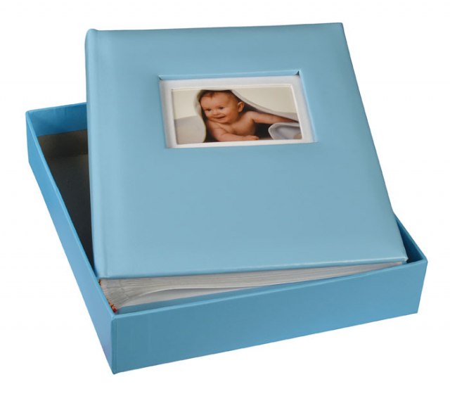 ALBUM DE PHOTOS ENFANT  BLEU CIEL