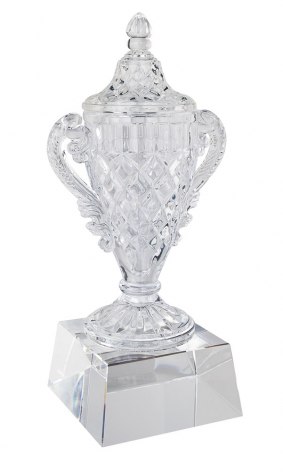 TROPHY WITH CRYSTAL BASE - h=275 mm