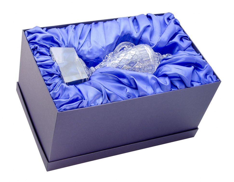 TROPHY WITH CRYSTAL BASE - h=275 mm