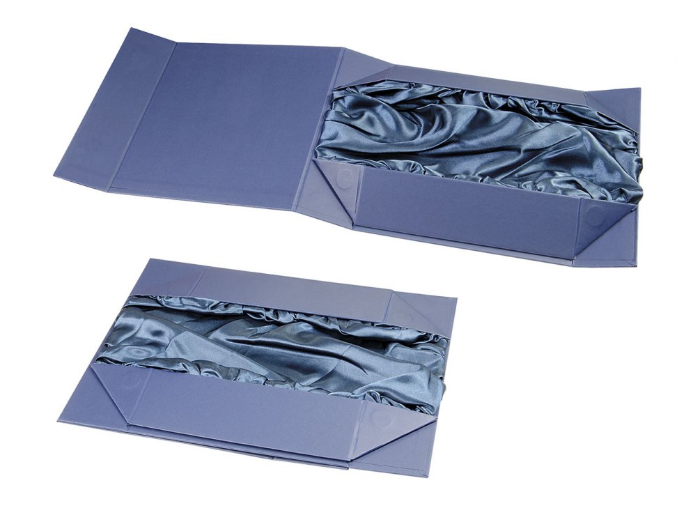SCATOLA PIEGHEVOLE BLU 250X200X70 MM