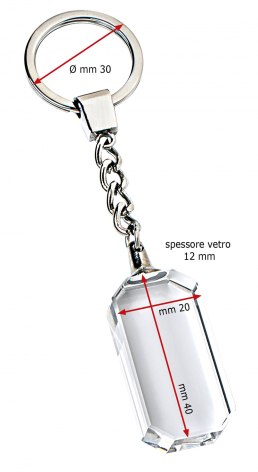PORTE-CLES CRISTAL