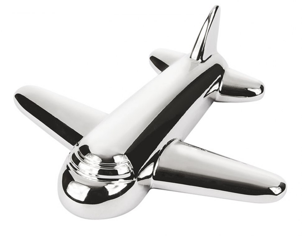 BRIEFBESCHWERER "FLUGZEUG" MAGNETISCH