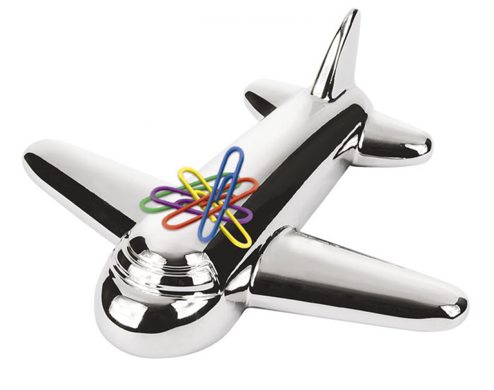 BRIEFBESCHWERER "FLUGZEUG" MAGNETISCH