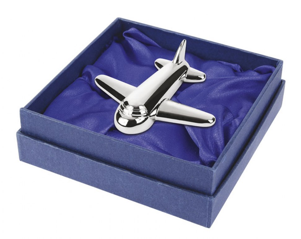 BRIEFBESCHWERER "FLUGZEUG" MAGNETISCH