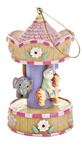 MINI CARROUSEL "PETITE FILLE" - h=90 mm