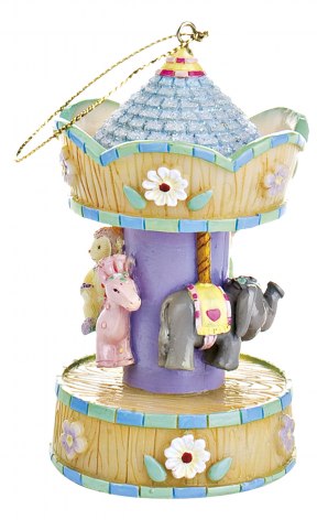 MINI CARROUSEL "PETIT GARÇON" - h=90 mm