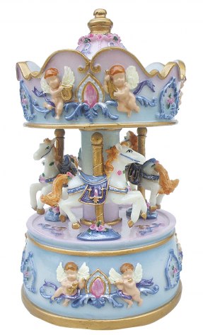 CARROUSEL CHEVAUX - ANGELETS -h = 130 mm