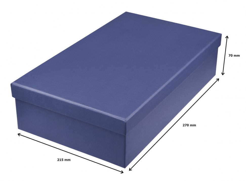 TARGA LISCIA LUX BOX - 180 x h120 mm