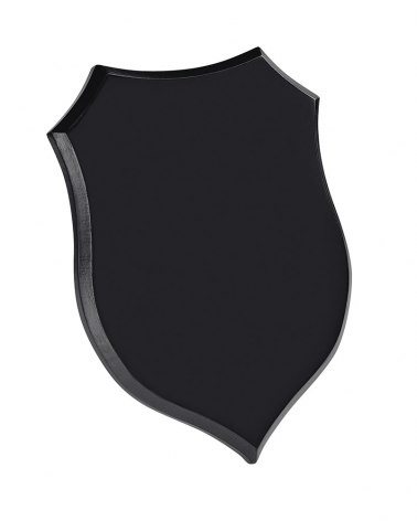 CREST BLACK SHIELD NO BOX 180X250X15