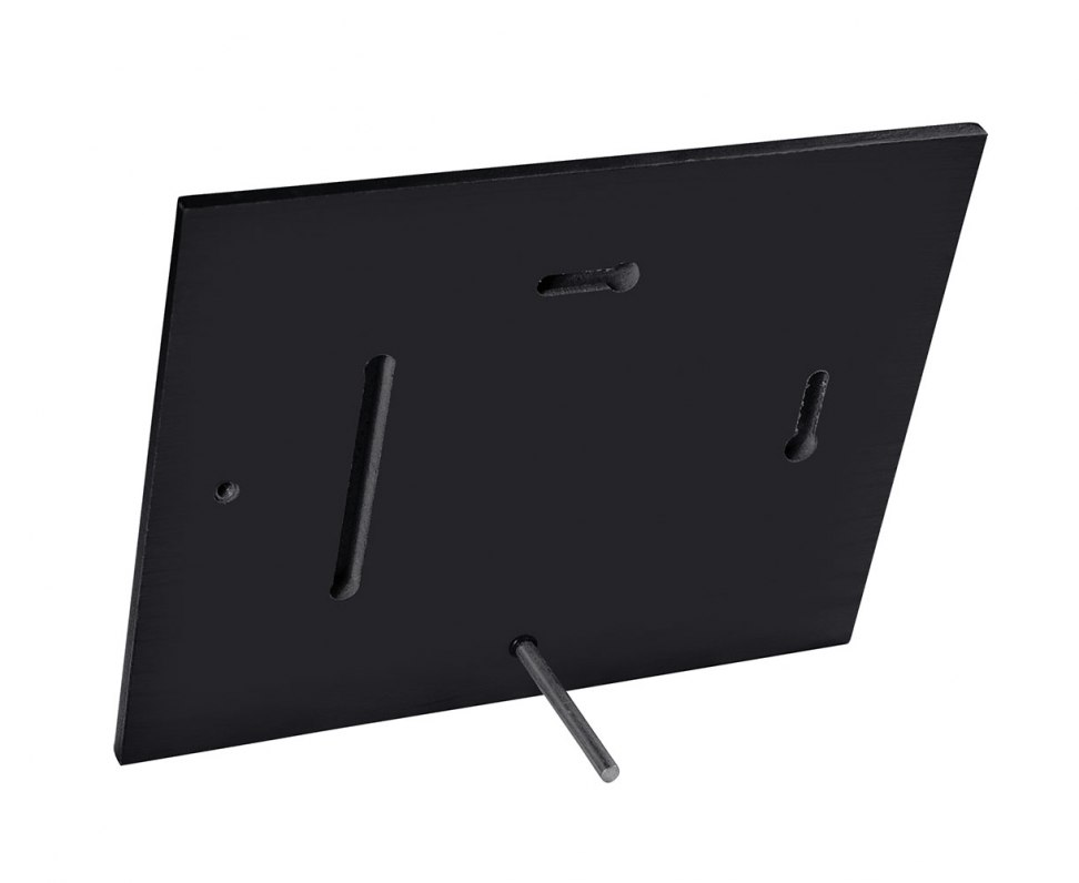 PLAQUE RECTANGULAR BLACK  230X180X15