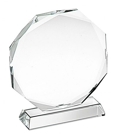 TROFEO OTTAGONALE BASE STACCATA d.mm 100