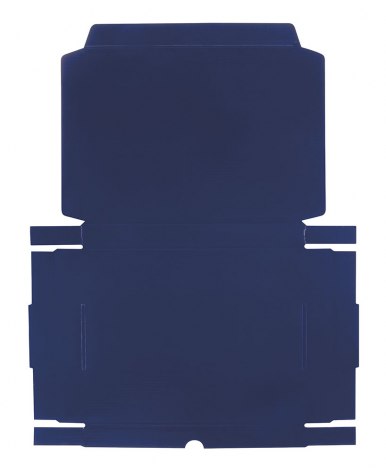 SCATOLA AUTOMONTANTE BLU 270X220X30 MM