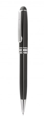 PENNA A SFERA NERA - CROMATA d=12 mm