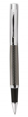 ROLLERBALL PEN CHROMED GREY
