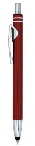PENNA  ALLUMINIO ROSSA CON TOUCH