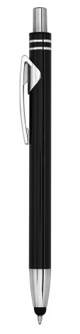 PENNA  ALLUMINIO NERA CON TOUCH