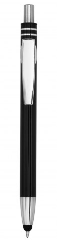 PENNA  ALLUMINIO NERA CON TOUCH