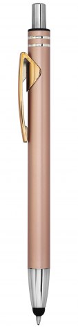 ROSE GOLD ALUMINIUM PEN WITH TOUCH