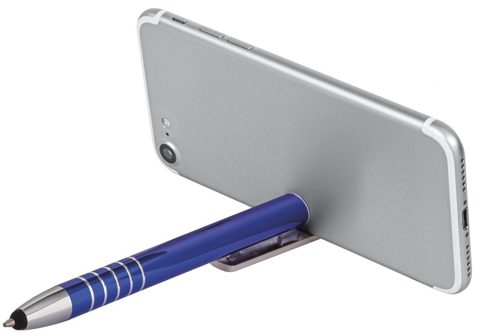 BALLPOINT PEN ALUMINIUM BLUE, TOUCH