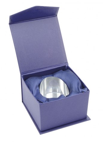 PRESSE-PAPIERS CRISTAL BLANC d=60x45 mm
