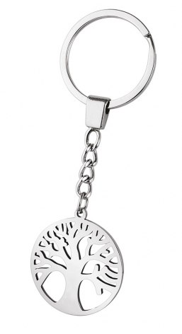 KEY CHAIN STEEL - TREE - NO BOX