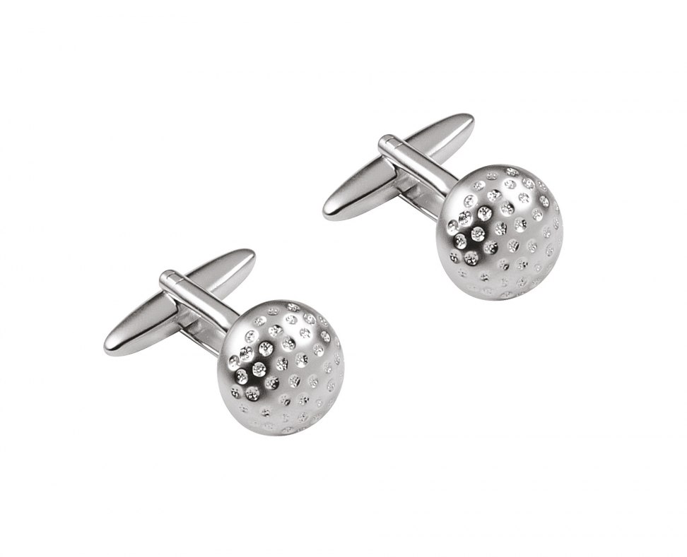 BOUTONS DE MANCHE GOLF d 14 h 5 mm