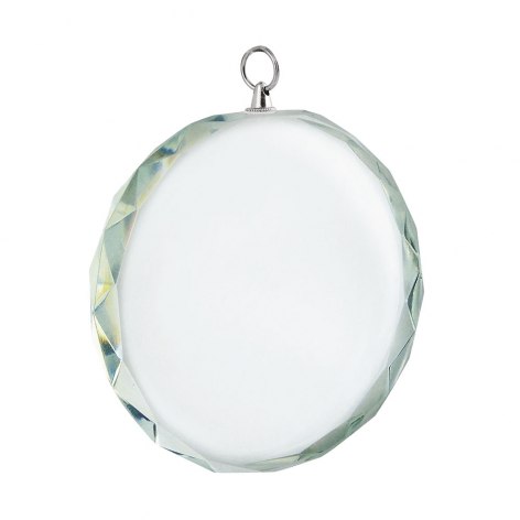 Medaglia vetro 80X80X12 mm