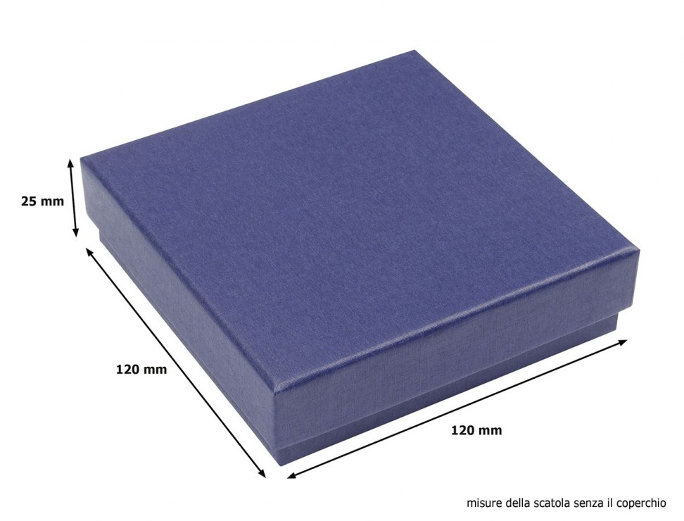 Medaglia vetro 80X80X12 mm