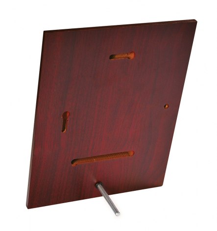 CREST RECTANGULAR MAHOGANY 230x180x15
