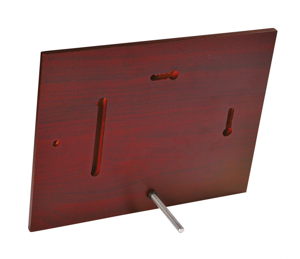 CREST RECTANGULAR MAHOGANY 230x180x15