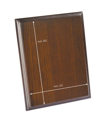 CREST RECTANGULAR WALNUT 200x150x15
