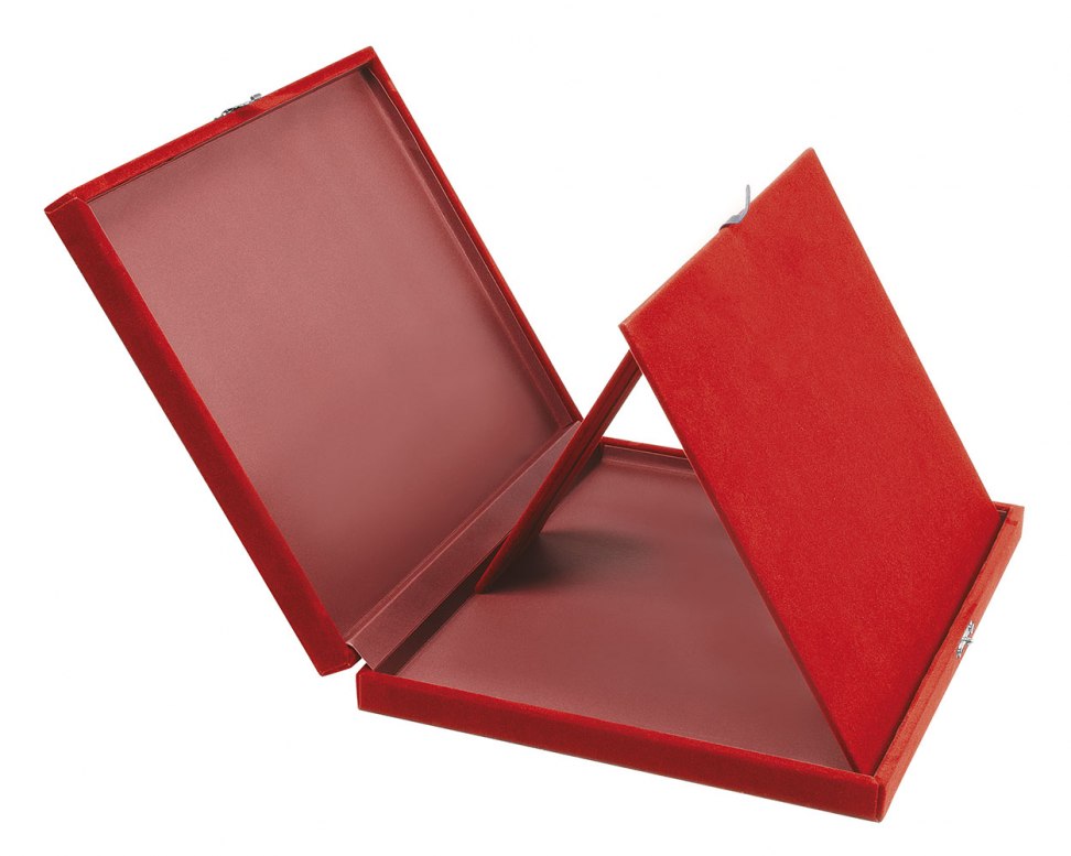 ASTUCCIO PORTATARGA ROSSO 23x19cm