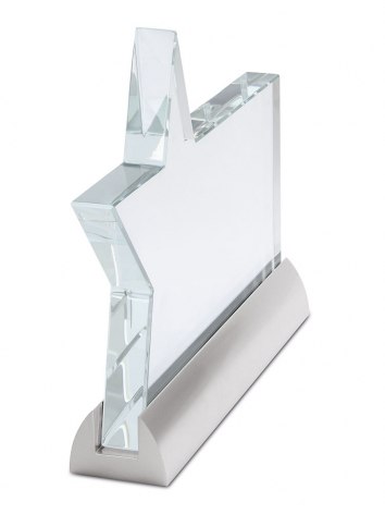 STELLA RETTANGOLARE CON BASE ALLUMINIO